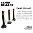 Stand Bollard Trotoar Model Standar 1