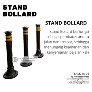 Stand Bollard Trotoar Model Standar