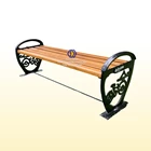 Malioboro Style Garden Chair Without Backrest with Bank Jatim Logo 1