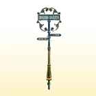 Custom Area Name Pole Direction Sign 1
