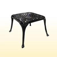 Jasmine Black Cast Iron Table Antique